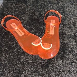 Katy Perry “watermelon “ scented sandals